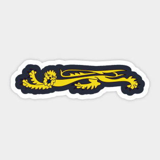 Single Royal Lion Sticker